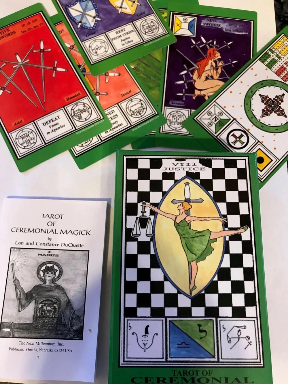 Tarot of Ceremonial Magick with Pouch